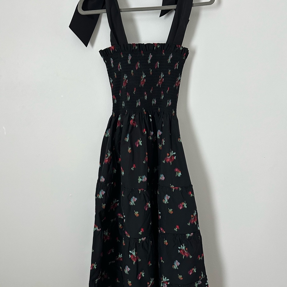 Hill House Home the ribbon Ellie nap dress black midi - Picture 8 of 10